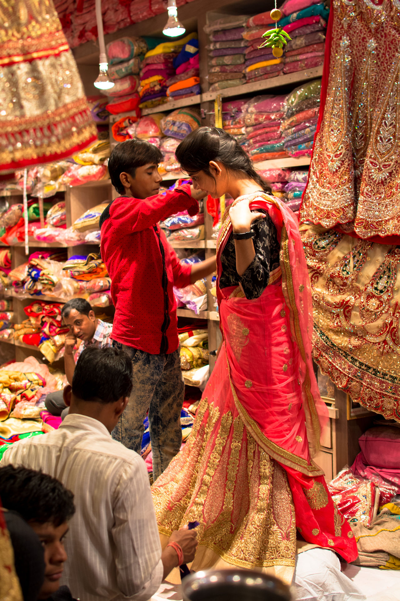 Wedding saree