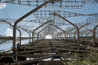 Radio station chernobyl 2 antenna field, over-the-horizon radar.