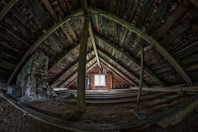 Interior of old building