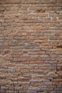 Full frame shot of brick wall