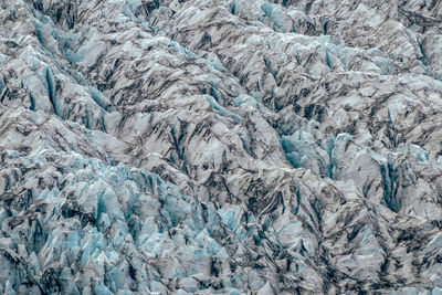 Full frame shot of frozen landscape