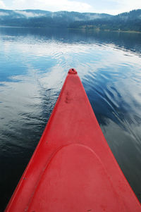 Scenic view of lake