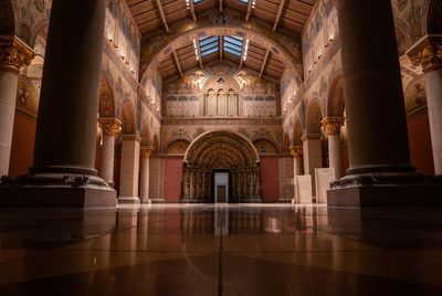 Interior of historic building