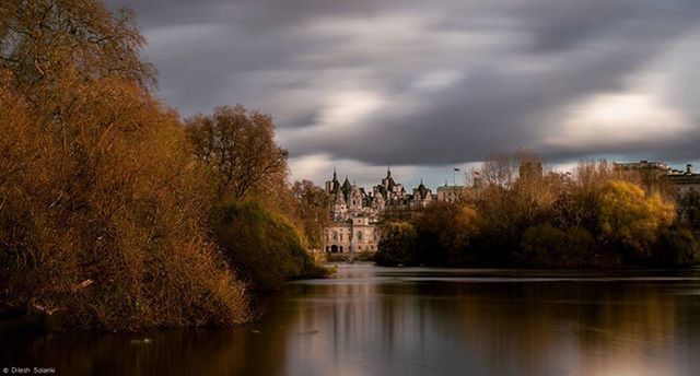 VIEW OF RIVER AGAINST CLOUDY SKY