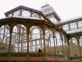 Low angle view of historical building