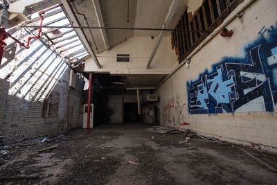 Long exposure of abandoned building