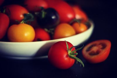 Close-up of fruits in bowl