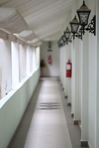 Corridor of building