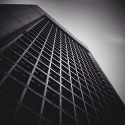 Low angle view of modern building