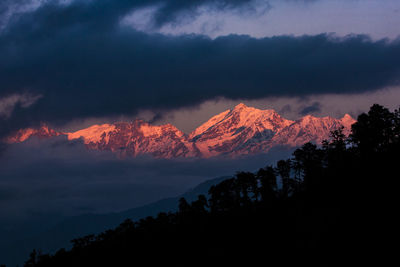 Mountain sunsets