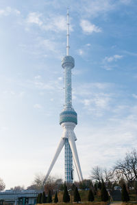 Tashkent. uzbekistan. november 2021. tashkent tv tower