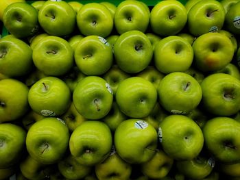Full frame shot of apples