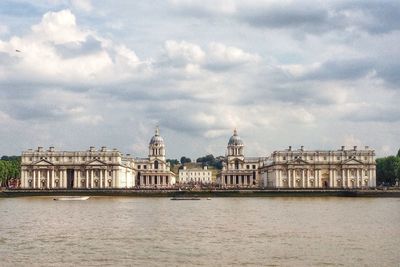 River with buildings in background