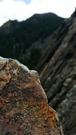 Rock formations on rocks