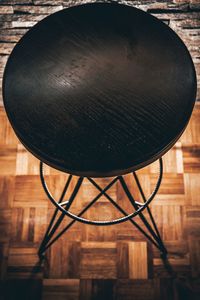 Close-up of electric lamp on table