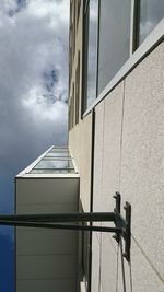 Low angle view of building against sky
