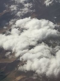 Low angle view of clouds in sky