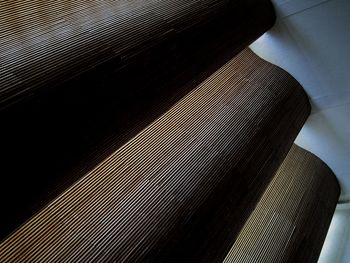 Low angle view of blinds