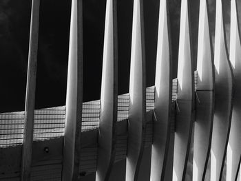 Close up of blinds. underground valencia, spain