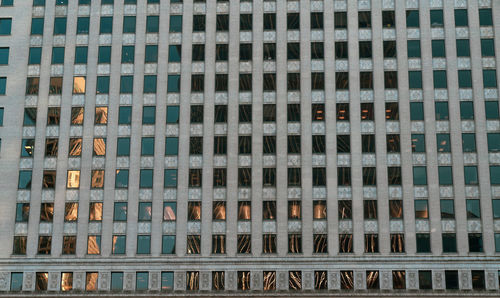 Full frame shot of modern building