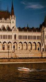 View of historical building