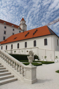 Bratislava castle in slovakia 