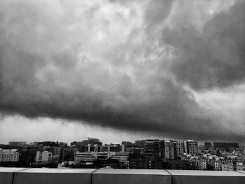 Cityscape against sky