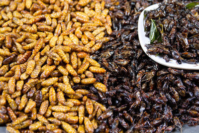 Full frame shot of food in market