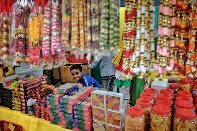 Full frame shot of shop for sale