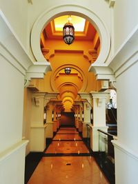 Corridor of building