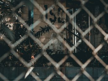 Full frame shot of chainlink fence