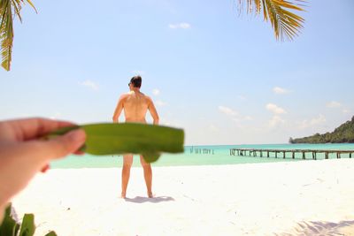 People on beach