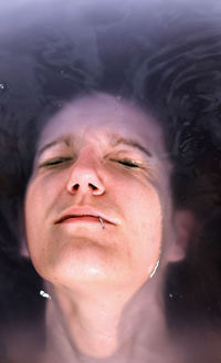 Portrait of young woman