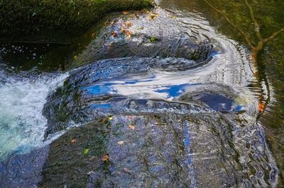 Close-up of water splashing