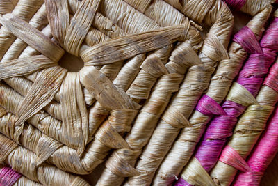 Full frame shot of market stall