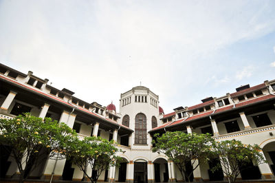 Exterior of buildings against sky