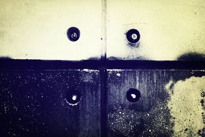 Full frame shot of closed door