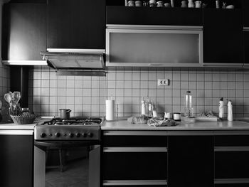 Interior of kitchen