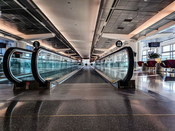 View of empty airport