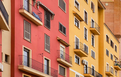 Low angle view of residential building