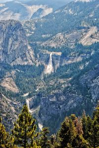 Scenic view of mountains