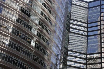 Low angle view of modern building