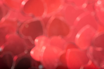 Full frame shot of red heart shape