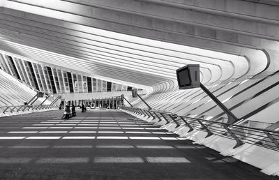 Low angle view in railwaystation 