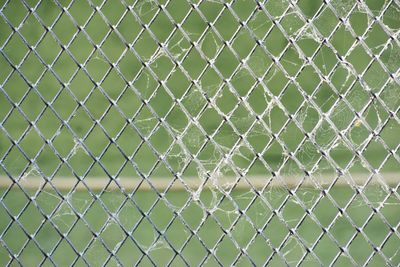 Full frame shot of chainlink fence