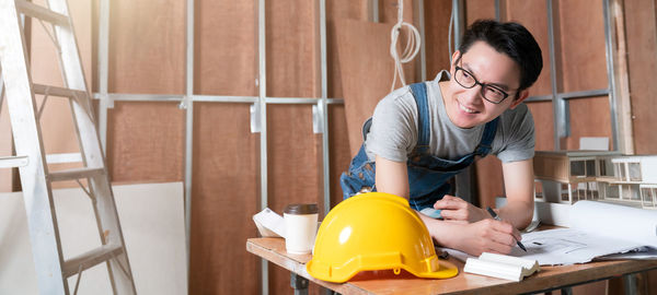 Man working in office