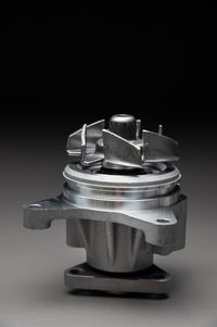 Close-up of machine part