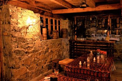 Interior of old building