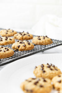 Close-up of cookies