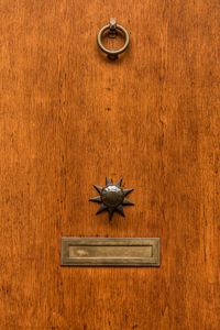 Full frame shot of wooden door